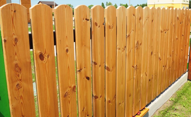 New Wood Fence